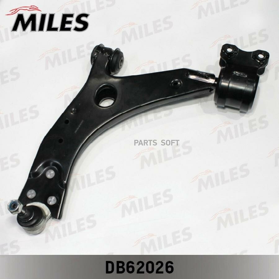 MILES DB62026 Рычаг передний нижний левый (D21mm) FORD FOCUS II/C-MAX/ VOLVO V50/C70/S40 (TRW JTC1479) DB62026