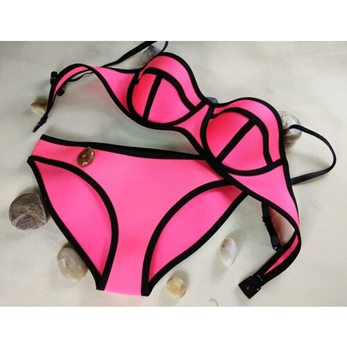 Купальник бикини размер S розовый 1200₽