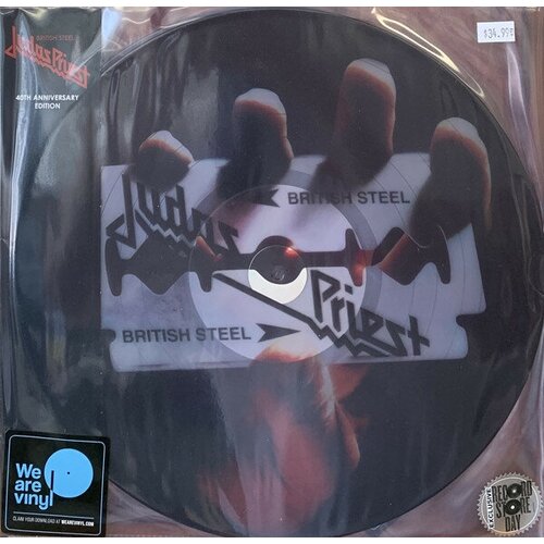 Рок Sony Judas Priest British Steel Limited Vinyl boney m diamonds limited 40th anniversary fan edition 3cd lp dvd t shirt grosse l