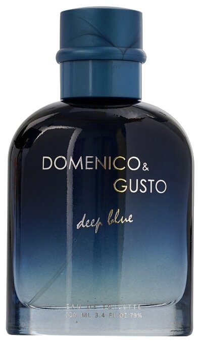 Domenico&Gusto Deep Blue , Доменико энд Густо Дип Блю, туалетная вода мужская, парфюм мужской, древесный, пряный,