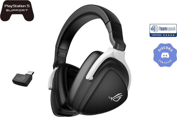 Беспроводная игровая гарнитура ASUS ROG DELTA S WIRELESS (90YH03IW-B3UA00)