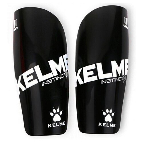 Щитки футбольные KELME Soccer Guard, K15S948-003, размер S (российский размер XS), без голеностопа, пластик, подкладка из ЭВА, черный