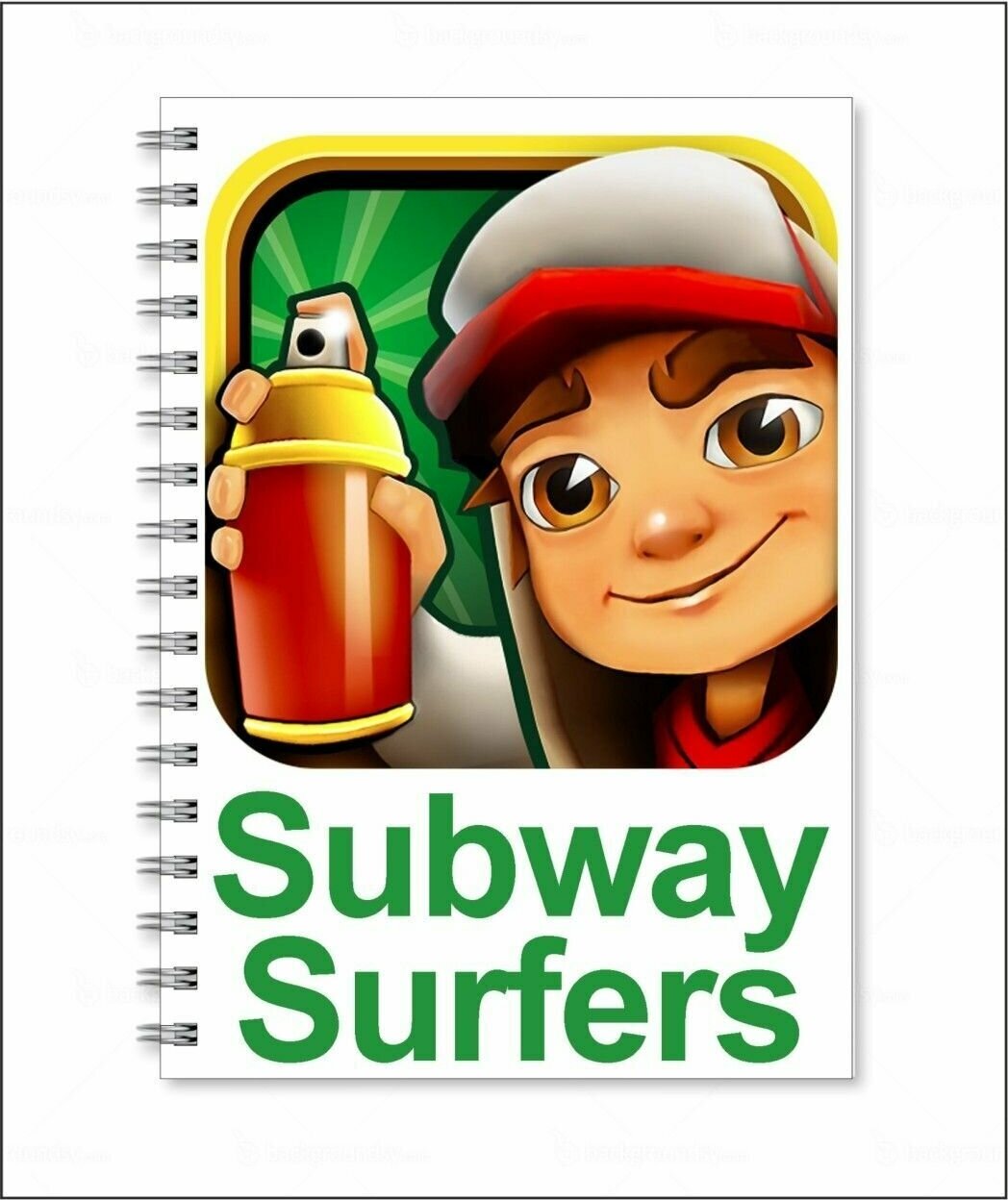 Тетрадь Subway Surfers № 5