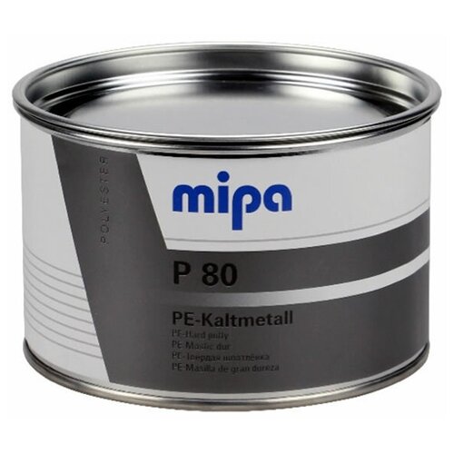 Шпатлевка твердая жаростойкая MIPA P 80 Kaltmetall 1кг 1900₽
