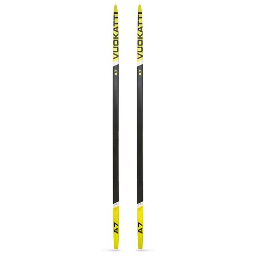 Лыжи беговые 180 см VUOKATTI Step Black/Yellow