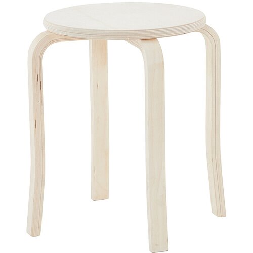 Табурет Hoff Доминго 41х44х41 см цвет натуральное дерево 899₽