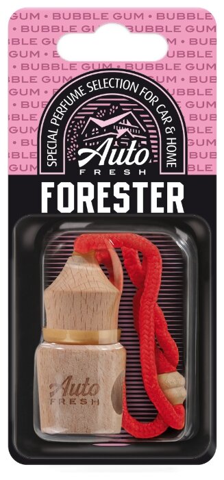 Auto Fresh Ароматизатор для автомобиля Wood Forester Bubble Gum