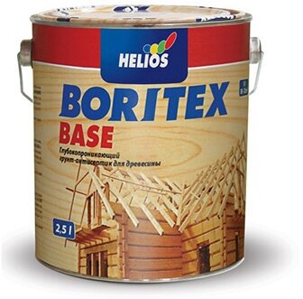 Грунт-антисептик Helios Boritex Base 2,5 л