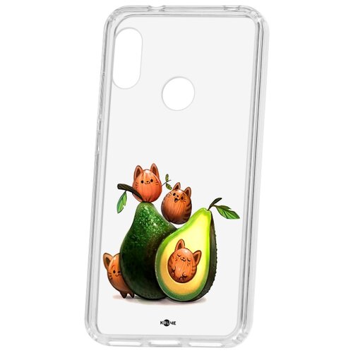 фото Чехол на xiaomi redmi 6 pro kruche print авокотики