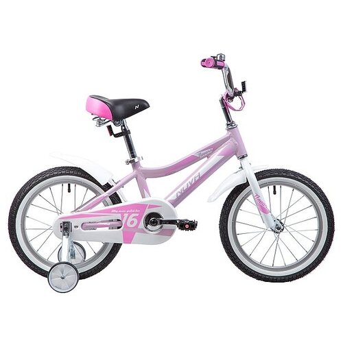 Детский велосипед Novatrack Novara 16 (2019) розовый 10.5 (требует финальной сборки)