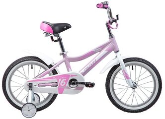 Детский велосипед Novatrack Novara 16 (2019) розовый (требует финальной сборки)