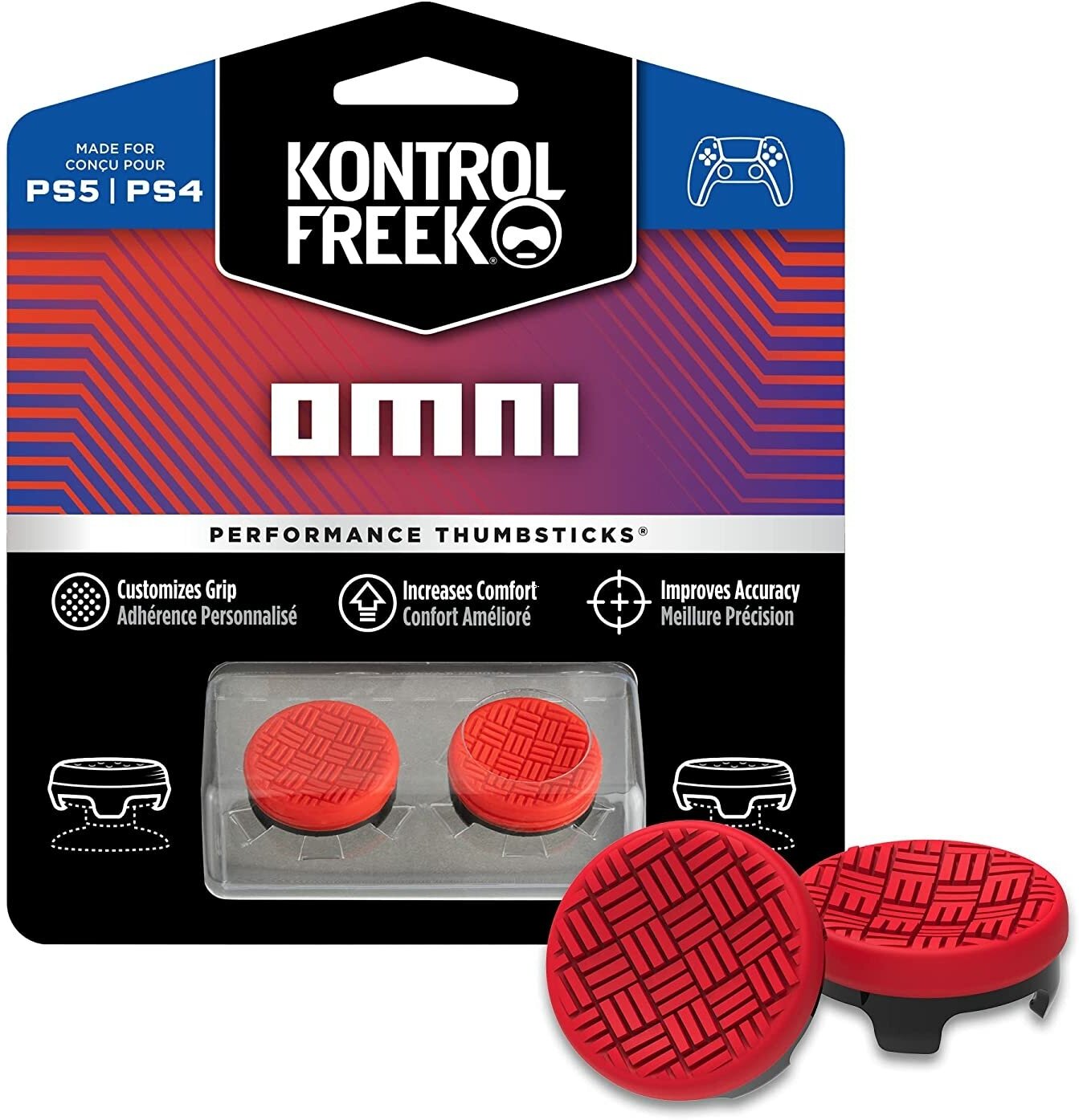 Насадки на стики FPS KontrolFreek Omni для геймпада Sony PS4, PS5 , Xbox 360 накладки №5