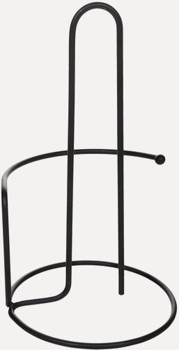 Изображение товара Держатель для бумажных полотенец, 25 см, металл, черный, Twist black