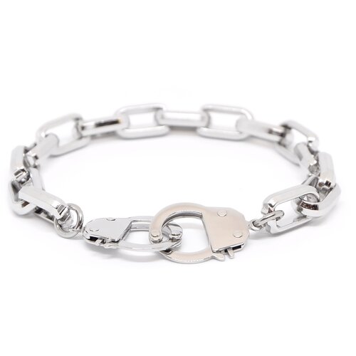 Браслет-цепочка Ruby-Ruby, размер 21 см., размер M, серебряный