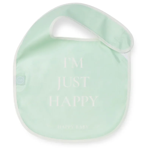 фото Happy baby нагрудник expert water-proof baby bib x1, 1 шт., расцветка: aqua