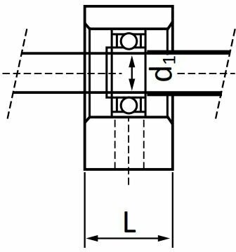 Опора ШВП BF17 TECHNIX — фото 1