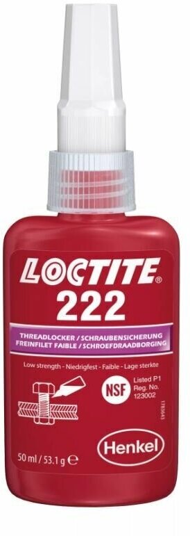 Loctite 222 50мл (резьбовой фиксатор низкой прочности)