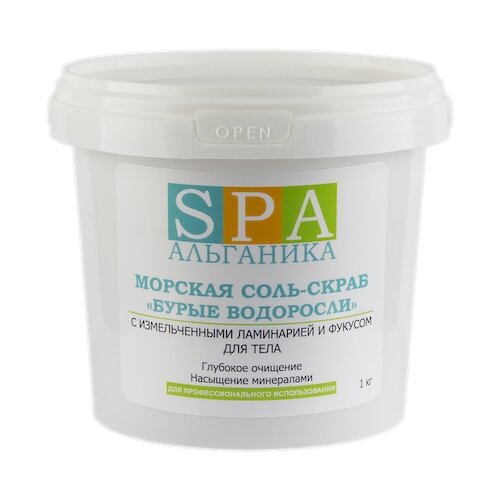 фото Альганика spa скраб для тела