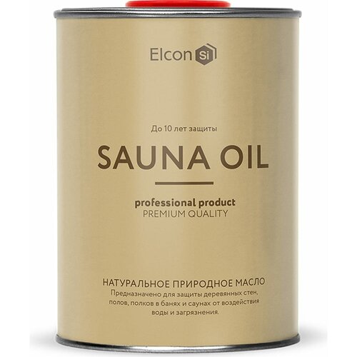 Масло для полков Elcon Sauna Oil масло elcon sauna для полков 0 5 л