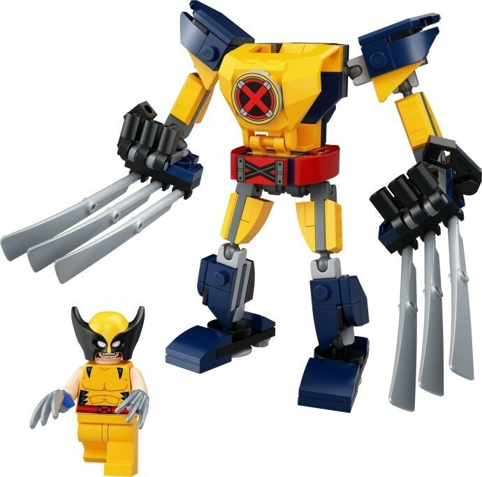 Лего 76202 Wolverine Mech Armor