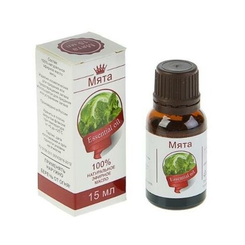 Эфирное масло мята, Планета Ароматов, 15 мл.