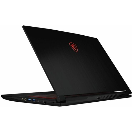 Ноутбук 15,6 MSI GF63 Thin 12UC-1047XRU Core i5 12450H/8Gb/256Gb SSD/NV RTX3050 4Gb/15.6 FullHD/DOS Черный (9S7-16R821-1047) ноутбук msi gf63 11uc 1608xru thin 9s7 16r612 1608 core i5 2600 mhz 11260h 16gb 512 gb ssd 15 6 1920x1080 nvidia geforce rtx 3050 gddr6