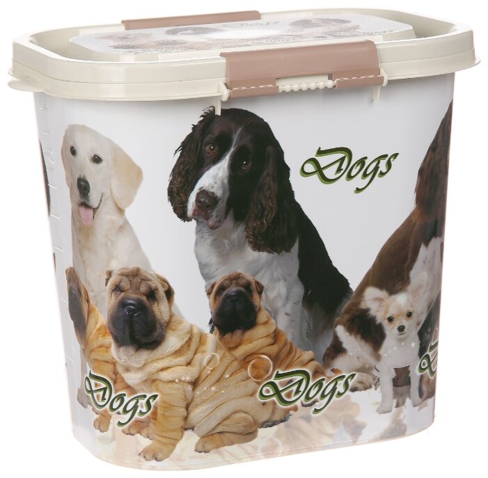 Контейнер для корма ZOO PLAST Dogs 10 л