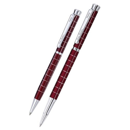 фото Набор pierre cardin pen & pen pc0954bp/rp (ручка шариковая + ручка роллер)