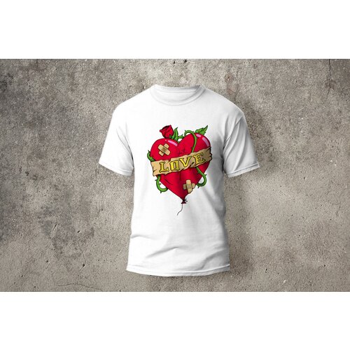 фото Футболка, размер xs, белый без бренда