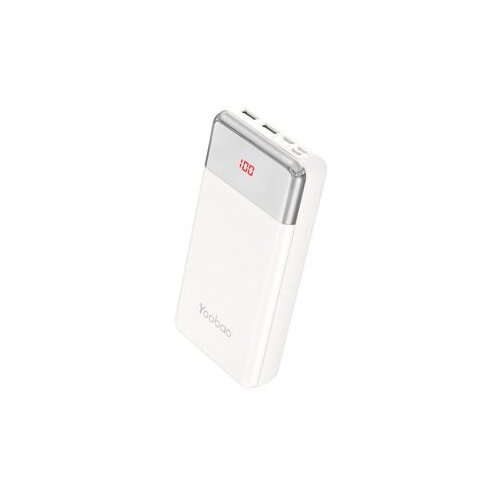 фото Аккумулятор yoobao p20w 20000 mah, белый