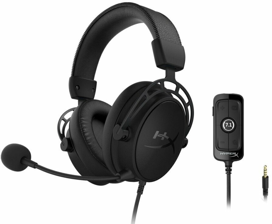 Наушники HyperX Cloud Alpha S Blackout Black