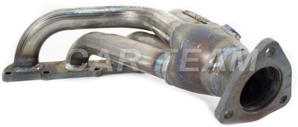 фото Вставка "Stinger" вместо штатного катализатора на Volkswagen Polo Sedan 1,6L (2009-2015г) с генератором на 140А