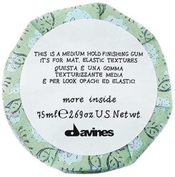 Davines Эластик-гель для матовых подвижных текстур More Inside Medium Hold Finishing Gum, 75 мл