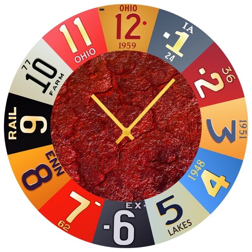 фото Настенные часы svs 4002957