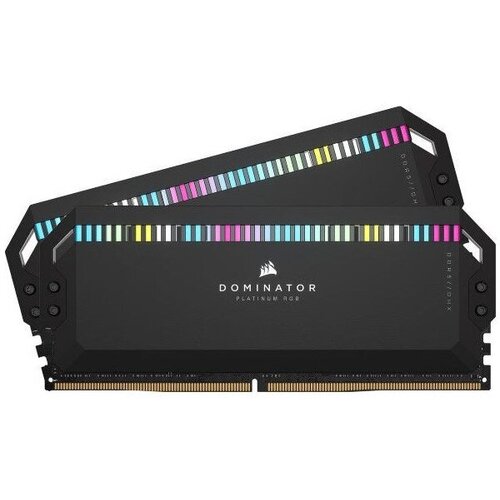 Оперативная память CORSAIR DDR5 32GB 2x16GB Dominator Platinum RGB 5600MHz CL36 36-36-36-76 125V CMT32GX5M2B5600C36 Black 2349000₽