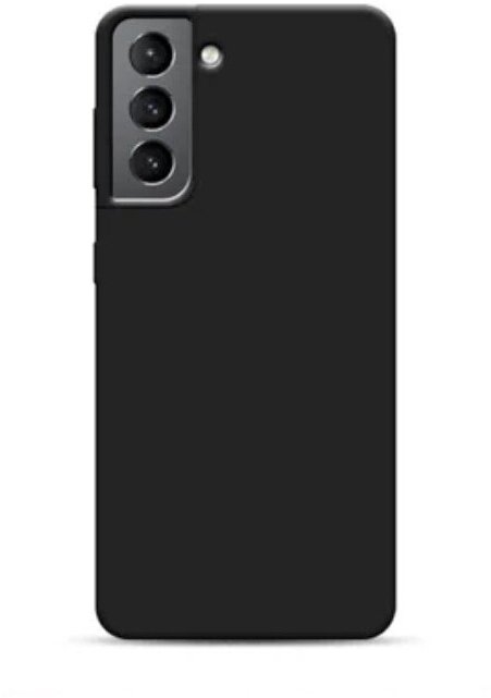 Чехол матовый для Samsung Galaxy S21 (Самсунг Галакси S21), черный