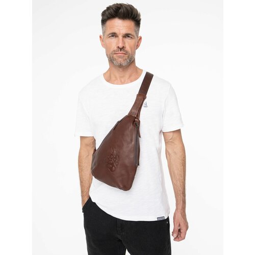 фото Сумка кросс-боди великоросс, коричневый