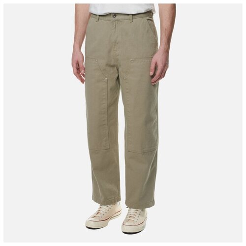 фото Мужские брюки frizmworks 7s cotton double knee серый , размер xl