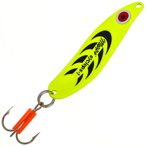 Блесна колеблющаяся Mepps Syclops #00 3,7см. 5гр. Fluo Chartreuse