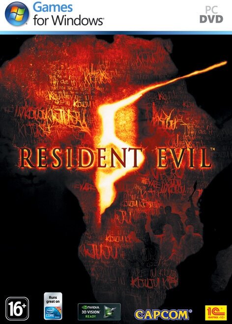 Игра для компьютера: Resident Evil 5 (DVD-box)