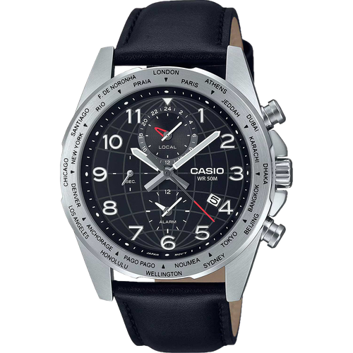 Наручные часы CASIO Collection, серебряный casio mtp w500l 1a
