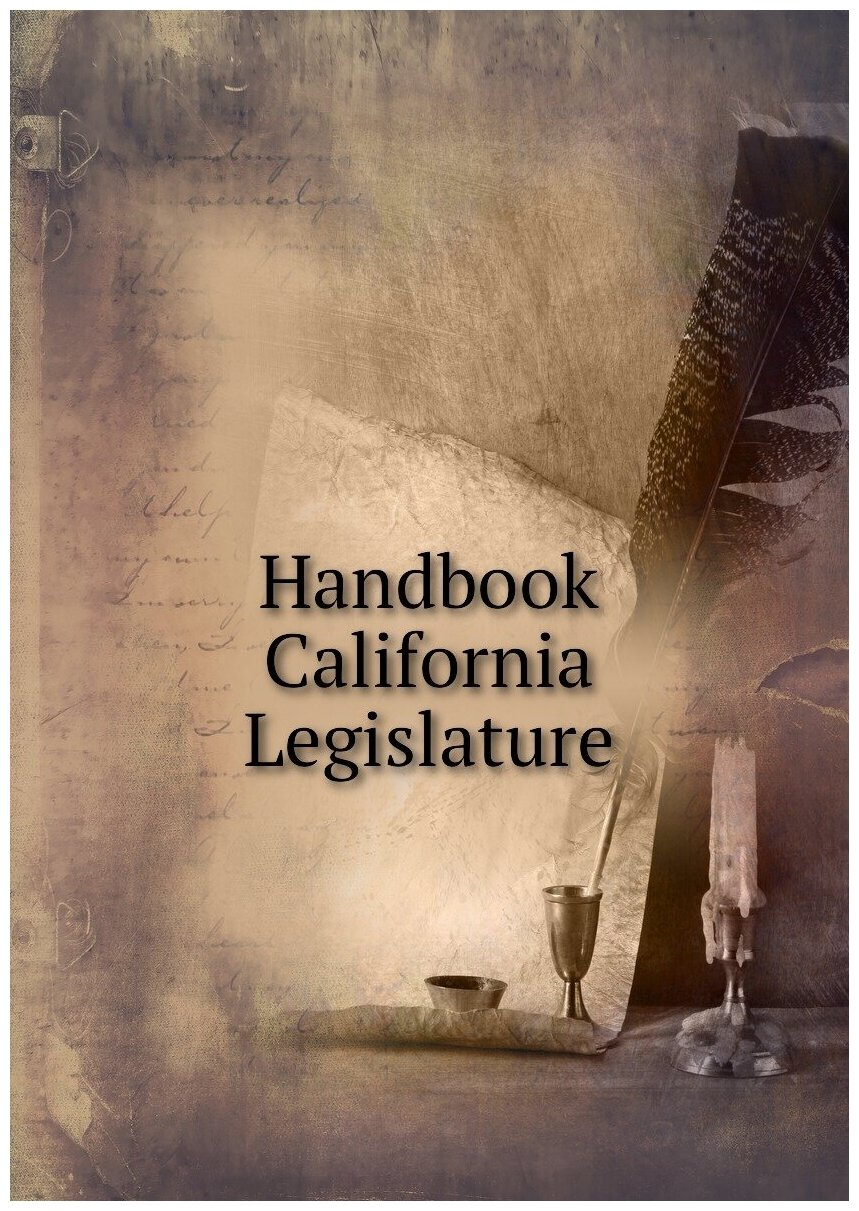 Handbook California Legislature