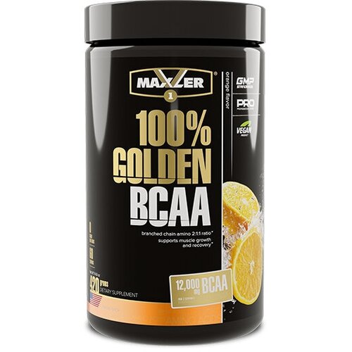 100% Golden BCAA 420 g, (апельсин)