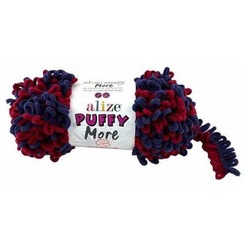 Пряжа Puffy more 100 % микрополиэстер 11,5м/150г (6268) 1моток 6031190