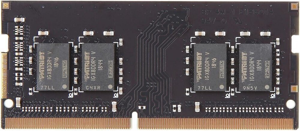 Память SODIMM DDR4 PC4-21300 Patriot PSD48G266681S, 8Гб, 1.2 В - фотография № 17