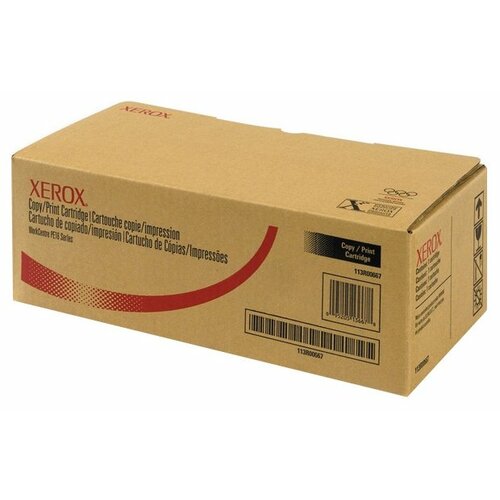 Картридж Xerox 113R00667, 3500 стр, черный картридж лазерный xerox 113r00667 wc pe16 pe16e оригинальный ресурс 3500 стр