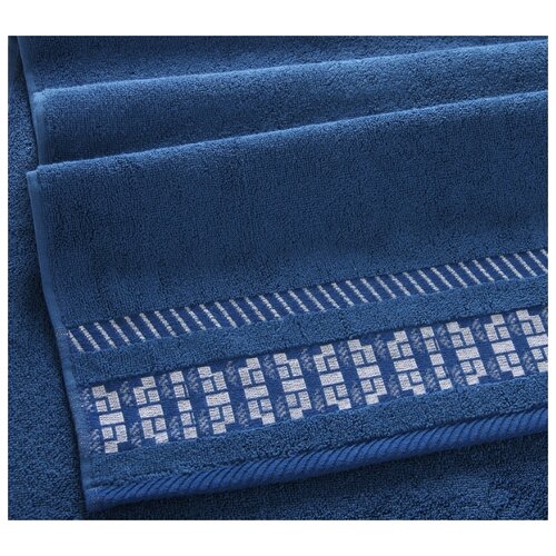 фото Полотенце махровое рейн деним (70х140) comfort life