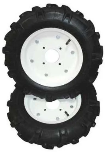 Комплект колес для мотоблока 4.00-10 (2 шт) пневматическое Колесо к мотоблоку 4.00-10 варяг
