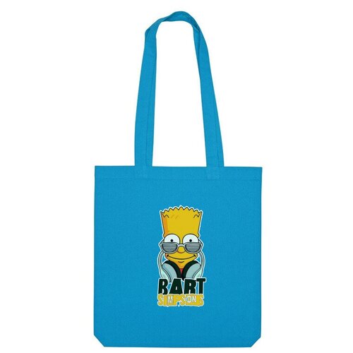 Сумка bart Simpsons симпсоны желтый наушники музыка голубой 55000₽