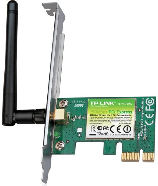 Сетевая карта TP-LINK TL-WN781ND 802.11n Wireless LAN PCI-E Adapter